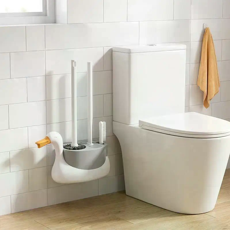Home Toilet Bathroom Design - HOT!Swan Toilet Brush 3 in Set