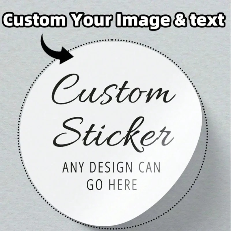 Home Bathroom Design - Custom round stickers, personalized labels, stickers