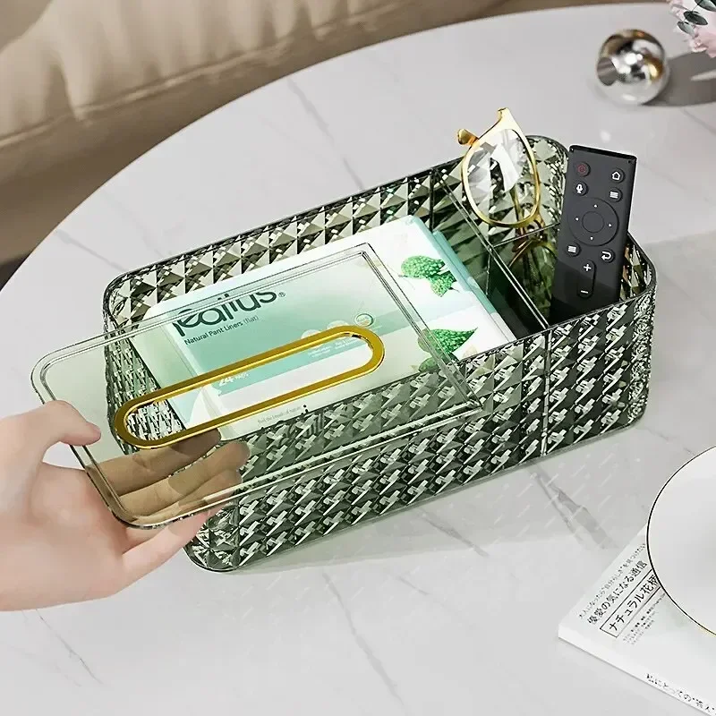 Home Bathroom Towel Dispenser - Luxury Tissue Box Paper Towel Holder
