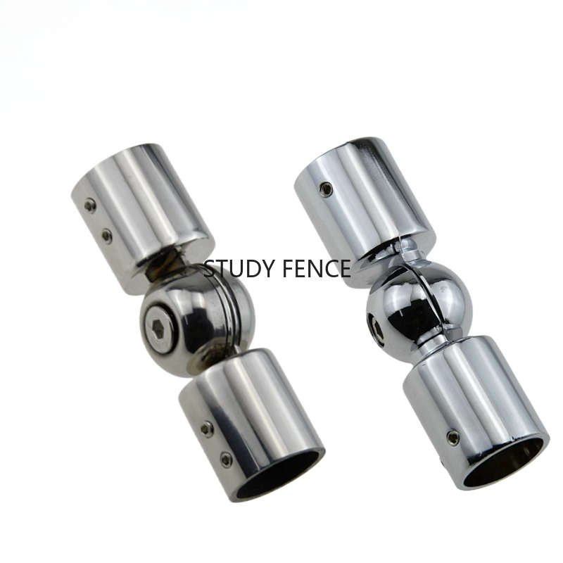 Home Hardware Bathroom Accessories - 2pcs Zinc Alloy Round Tube Connector
