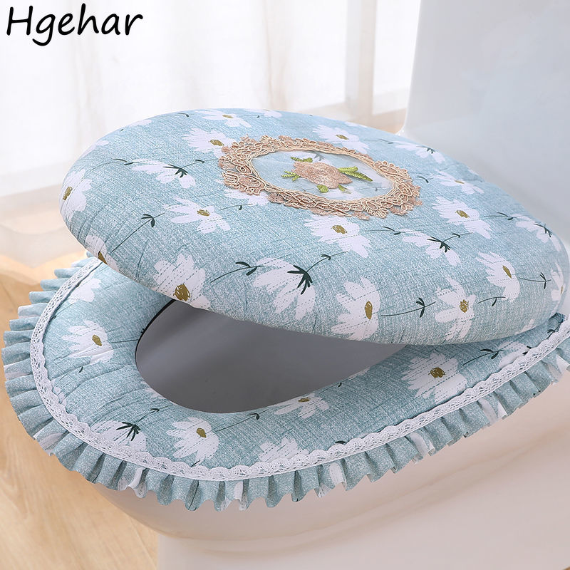 Home Toilet Bathroom Design - Toilet Seat Cover Bathroom Products 2-piece