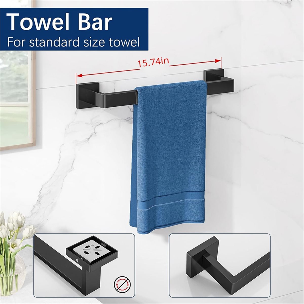 Home Hardware Bathroom Accessories - Home Tool 5Pcs Bathroom Hardware Accessories