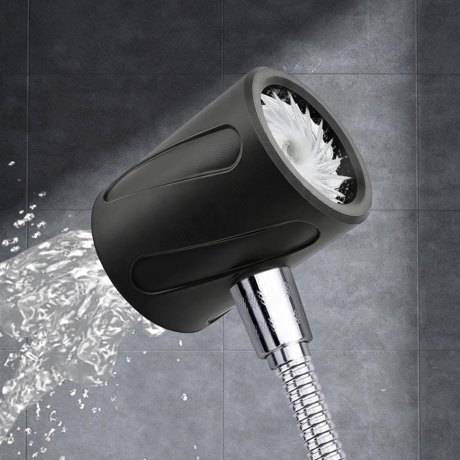 Home Bathroom Cleaning - Bathroom Men Cleaning Shower Head handheld