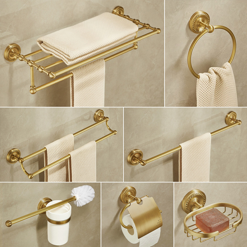 Home Hardware Bathroom Accessories - Nordic Style Metal Towel Rack Bathroom