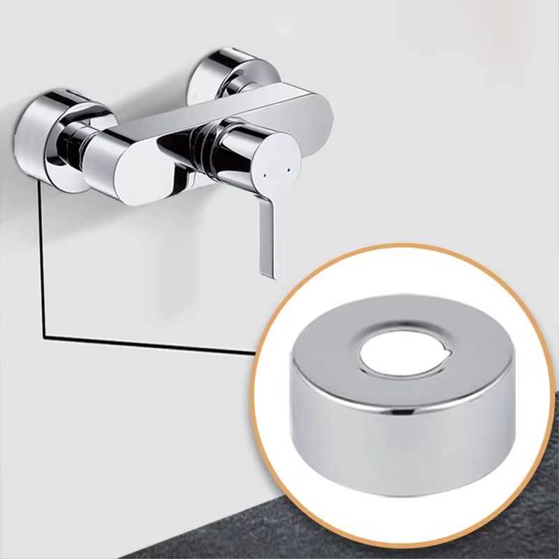 Tiny Home Bathroom Kit - Stainless Steel Pipe Trim Cover, Shower