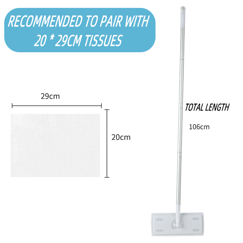Home Bathroom Cleaning - 100pcs Disposable Electrostatic Dust Removal Mop