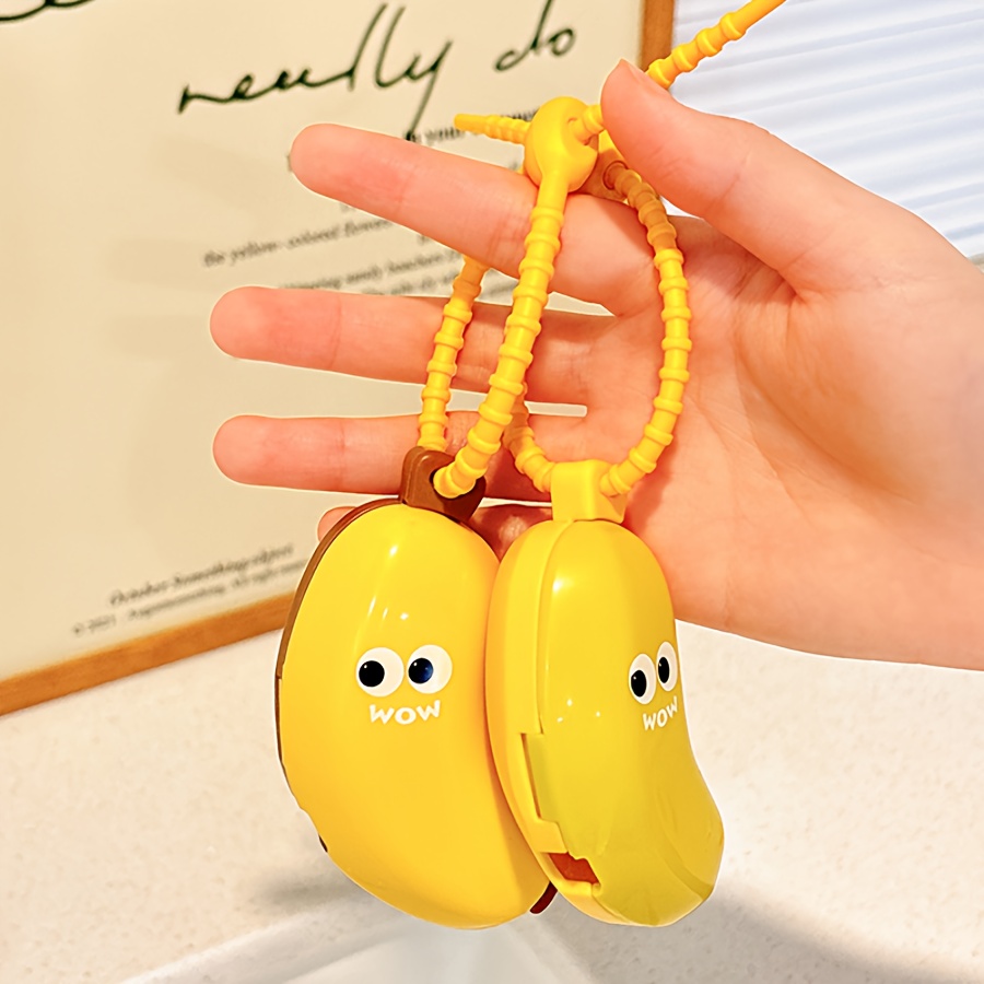 Home Essentials Bathroom Storage - Cute Banana Toothbrush Holder Portable Travel