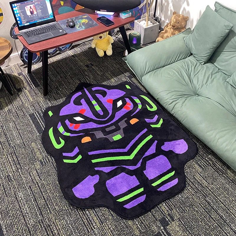 Home Bathroom Design - NEON GENESIS EVANGELION Designer Plush Rug