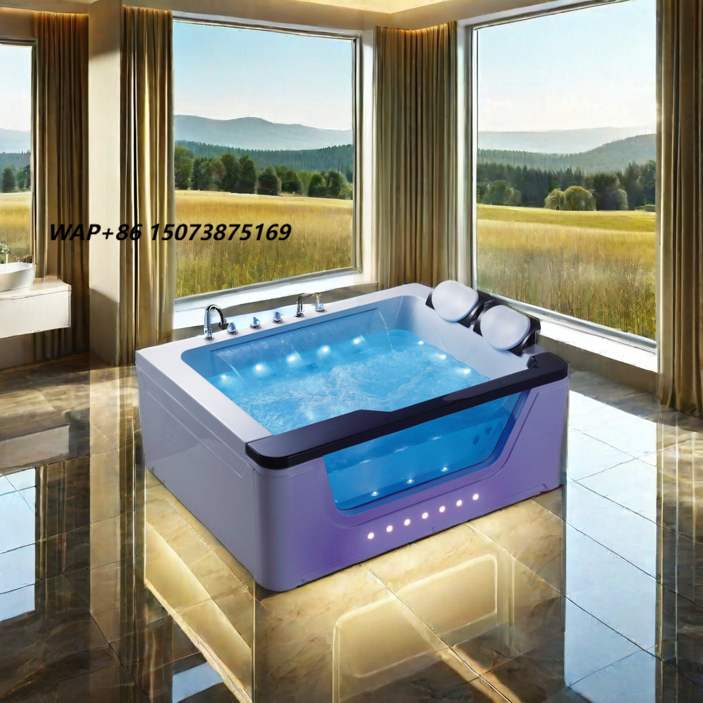 Home Bathroom Jacuzzi - Modern Whirlpool Massage Spa Tubs CE