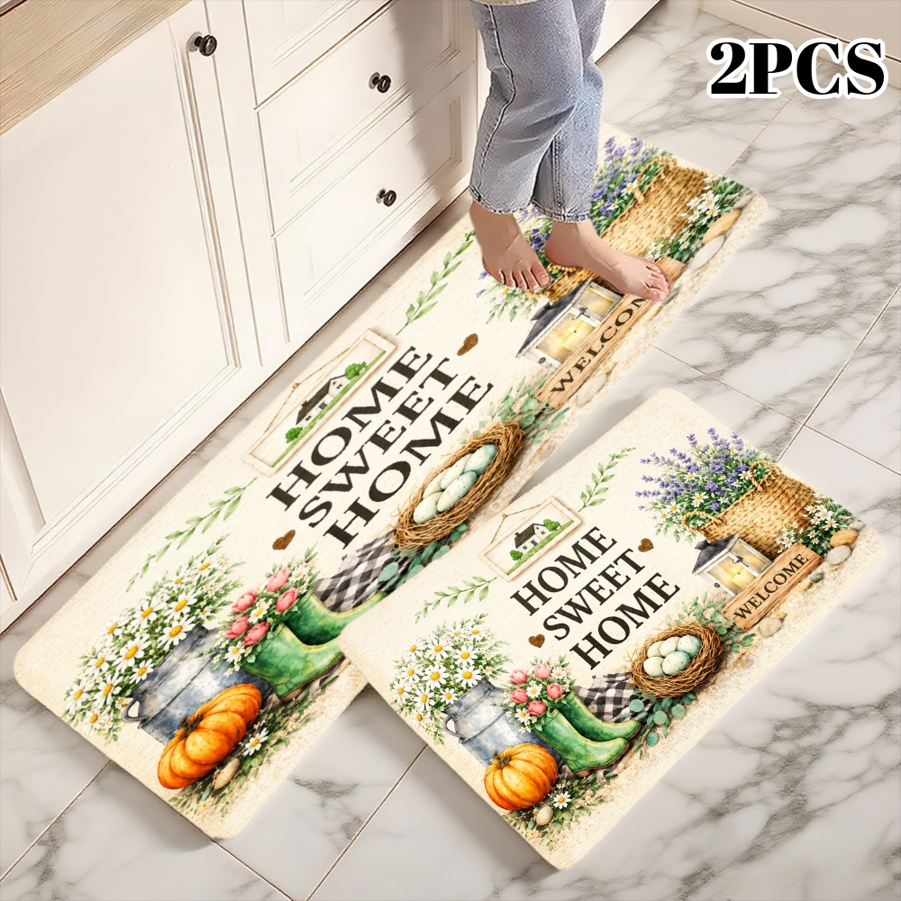 3PC Kitchen Rugs,Home Decorati - Home Bathroom Scene recension och pris