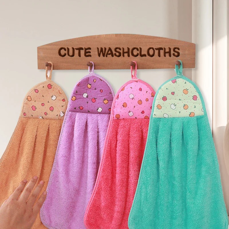 4pcs 20*32cm Small Hand Towels - Home Bathroom Cleaning recension och pris