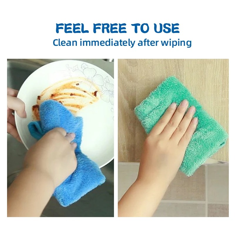 4pcs 20*32cm Small Hand Towels - Home Bathroom Cleaning recension och pris