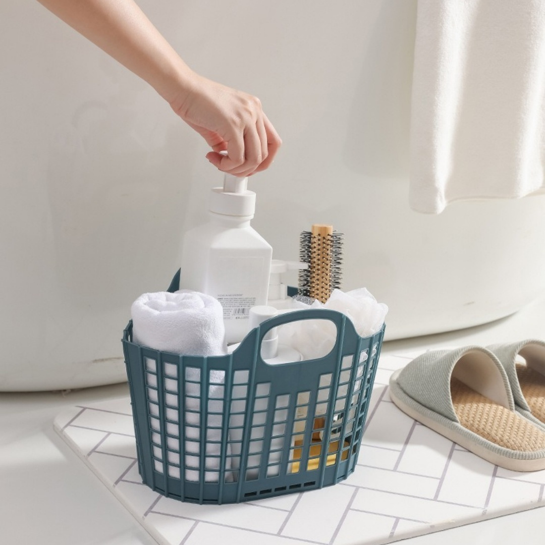 Modern Foldable Laundry Basket - Home Essentials Bathroom Storage recension och pris