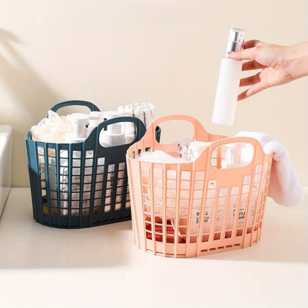 Modern Foldable Laundry Basket - Home Essentials Bathroom Storage recension och pris