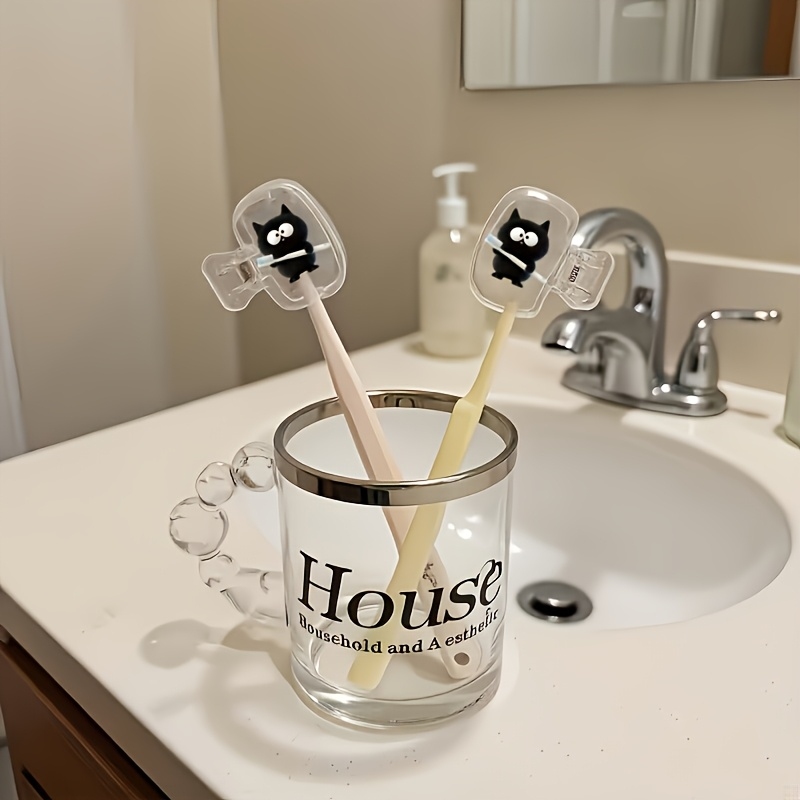 2Pcs Kitten Rose Toothbrush Co - Home Creation Bathroom recension och pris