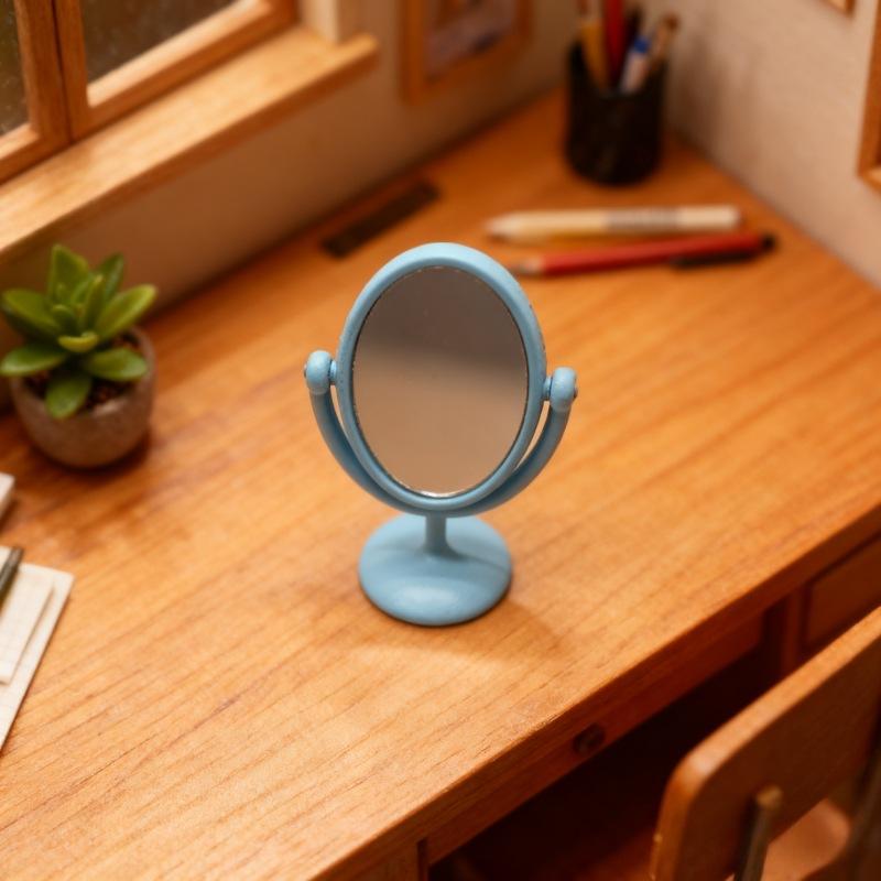 1Pcs Miniature Retro Mirror Dr - Home Theater Bathroom recension och pris