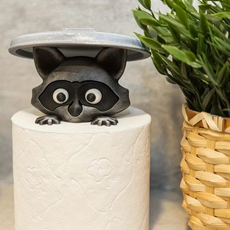 Cute Raccoon Toilet Paper Hold - Home Bathroom Ideas recension och pris