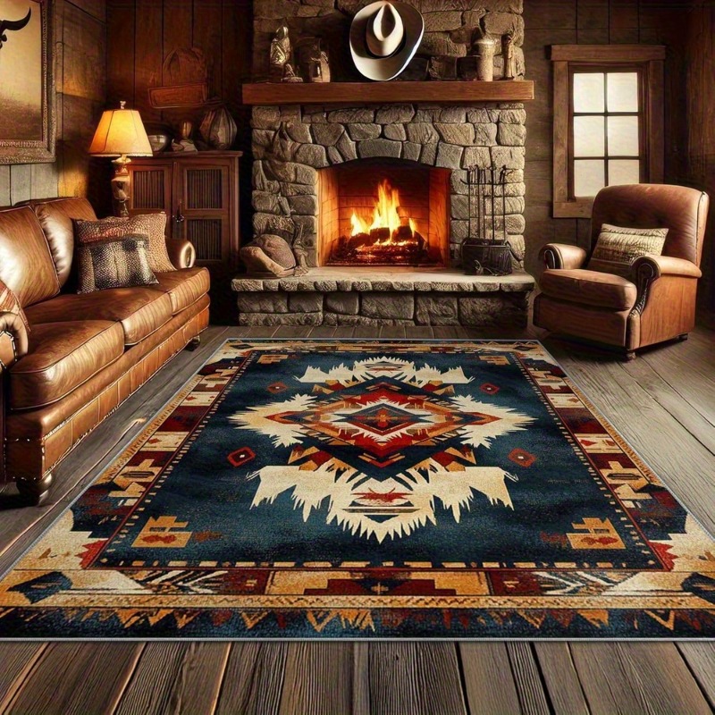 Southwestern Carpet, Aztec Tri - Home Toilet Bathroom Design recension och pris