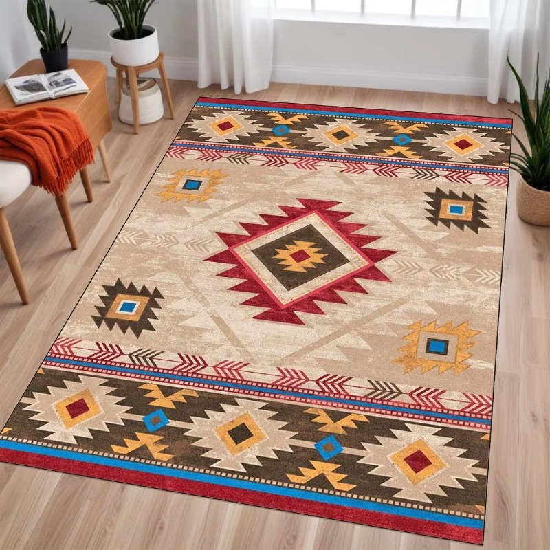 Southwestern Carpet, Aztec Tri - Home Toilet Bathroom Design recension och pris