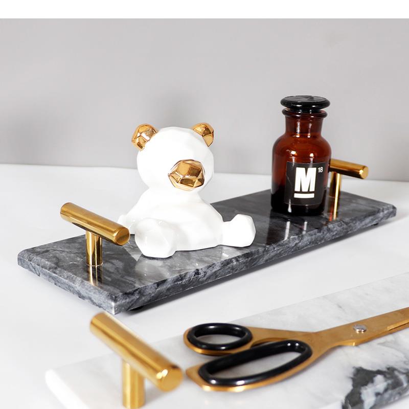 Nordic Natural Marble Tray Dec - Tiny Home Bathroom Kit recension och pris