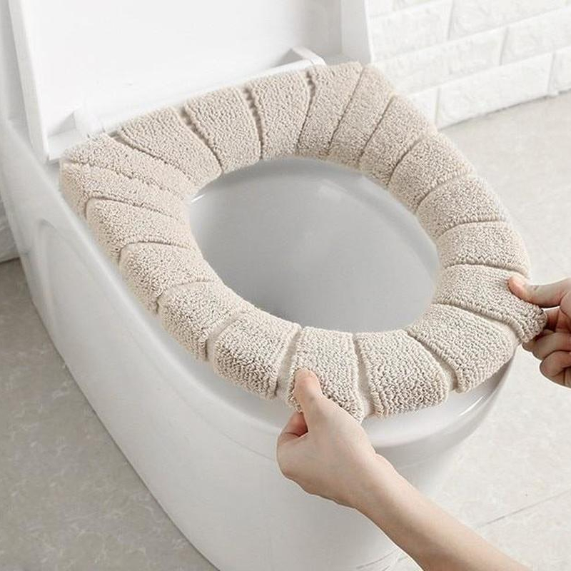 Toilet Seat Cover Warm Soft Ac - Tiny Home Bathroom Kit recension och pris