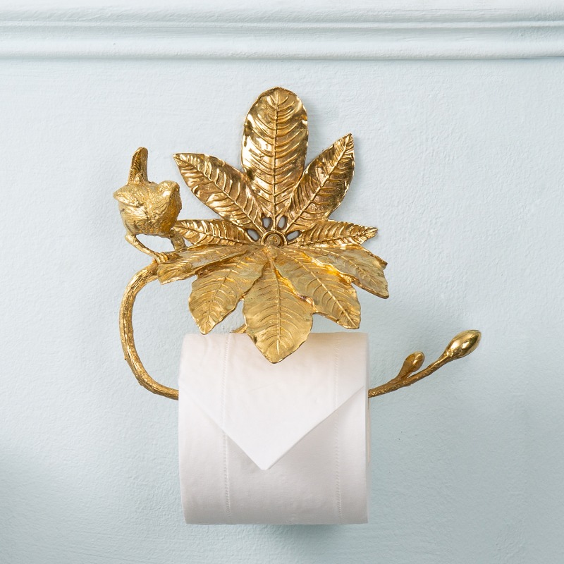 Solid Brass Luxury Toilet Pape - Home Toilet Bathroom Design recension och pris
