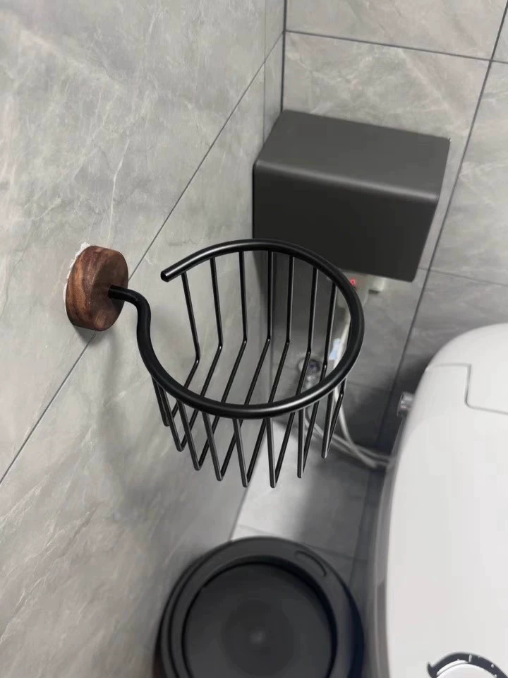 Solid Wood Tissue Holder No Dr - Home Bathroom Towel Dispenser recension och pris