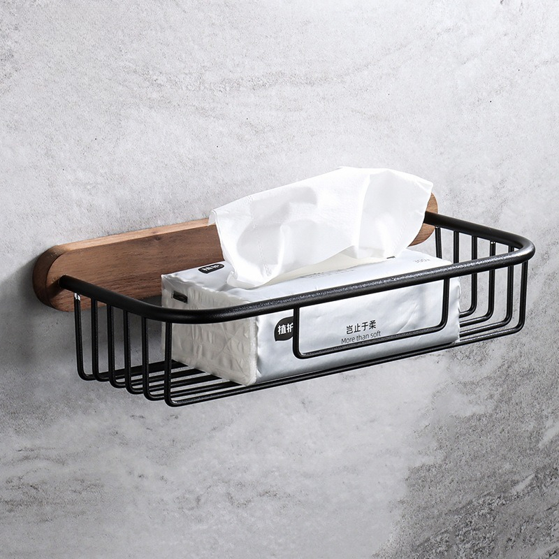 Solid Wood Tissue Holder No Dr - Home Bathroom Towel Dispenser recension och pris