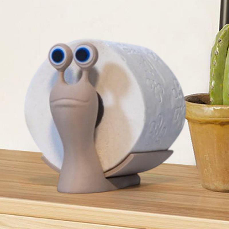 Snail Toilet Paper Holder Coun - Home Bathroom Towel Dispenser recension och pris