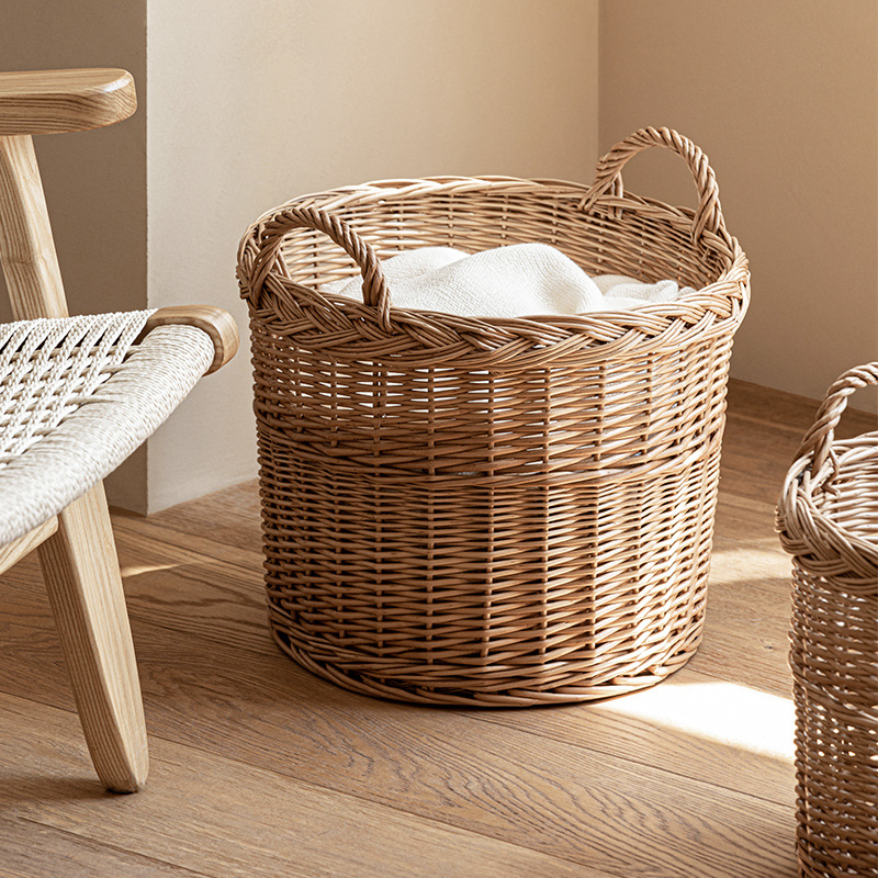 Woven Laundry Hamper with Hand - Home Essentials Bathroom Storage recension och pris