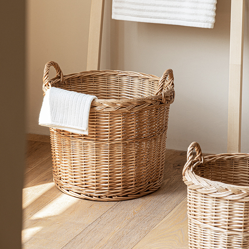 Woven Laundry Hamper with Hand - Home Essentials Bathroom Storage recension och pris