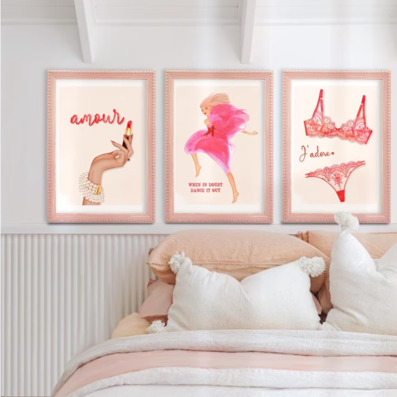Retro Glam Fashion Magazine Po - Home Bathroom Quotes recension och pris