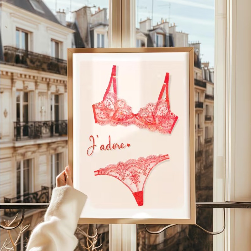 Retro Glam Fashion Magazine Po - Home Bathroom Quotes recension och pris