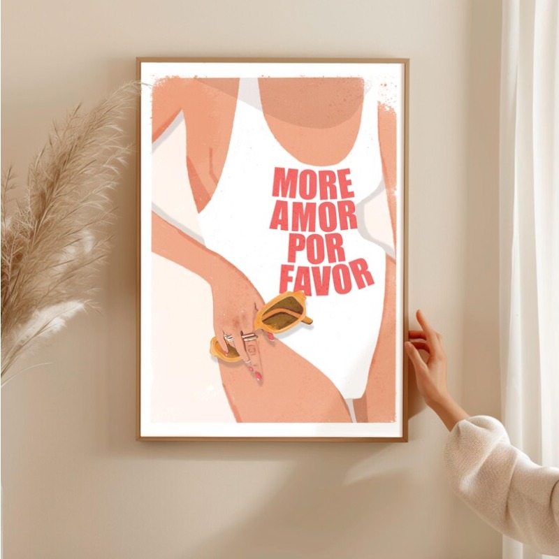 Retro Glam Fashion Magazine Po - Home Bathroom Quotes recension och pris