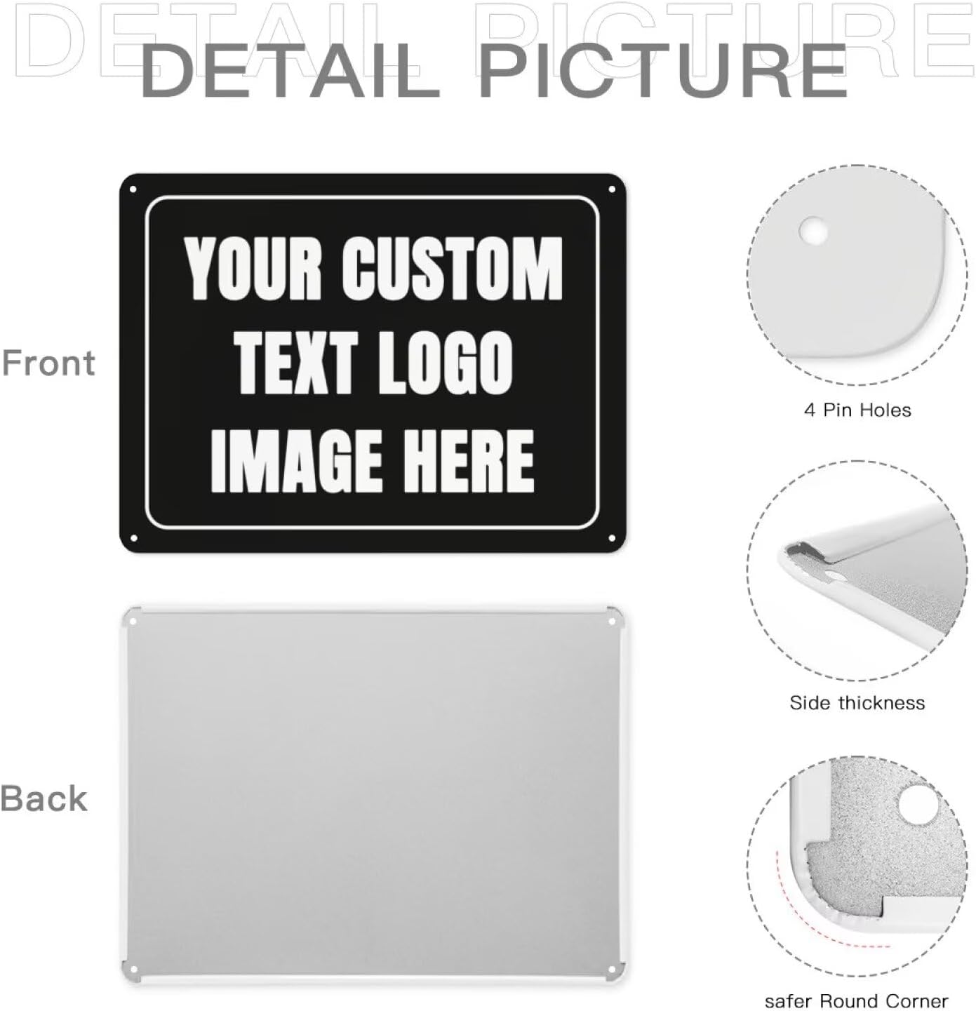 Custom Sign Personalized Metal - Home Bathroom Design recension och pris
