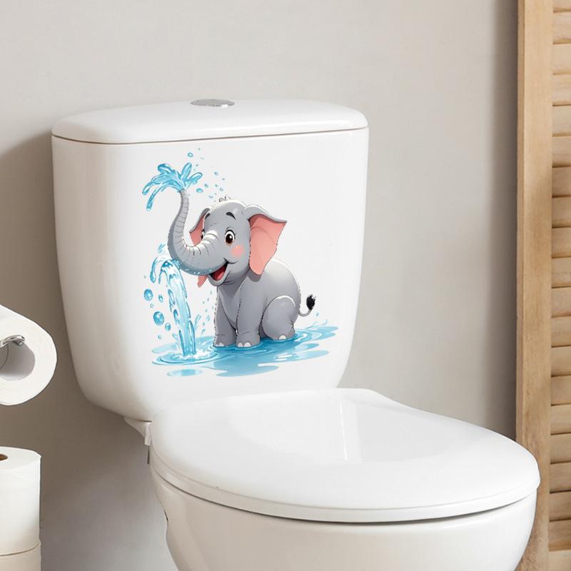 【HG】Ocean Themed Toilet Sticke - Home Toilet Bathroom Design recension och pris