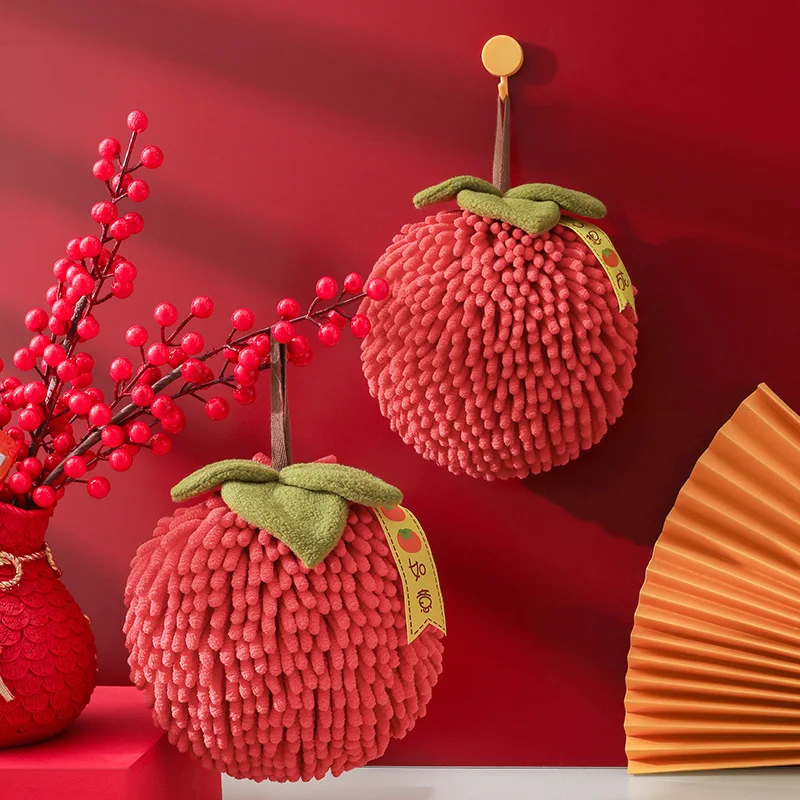 kkjoy Cute Towel Red Hand Ball - Home Bathroom Design recension och pris