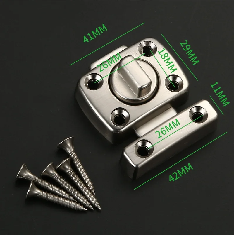 Home Security Latch Double Sid - Home Hardware Bathroom Accessories recension och pris