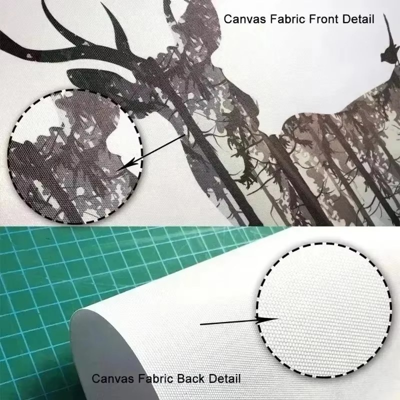Green Bamboo Zen Stone Canvas  - Home Bathroom Scene recension och pris