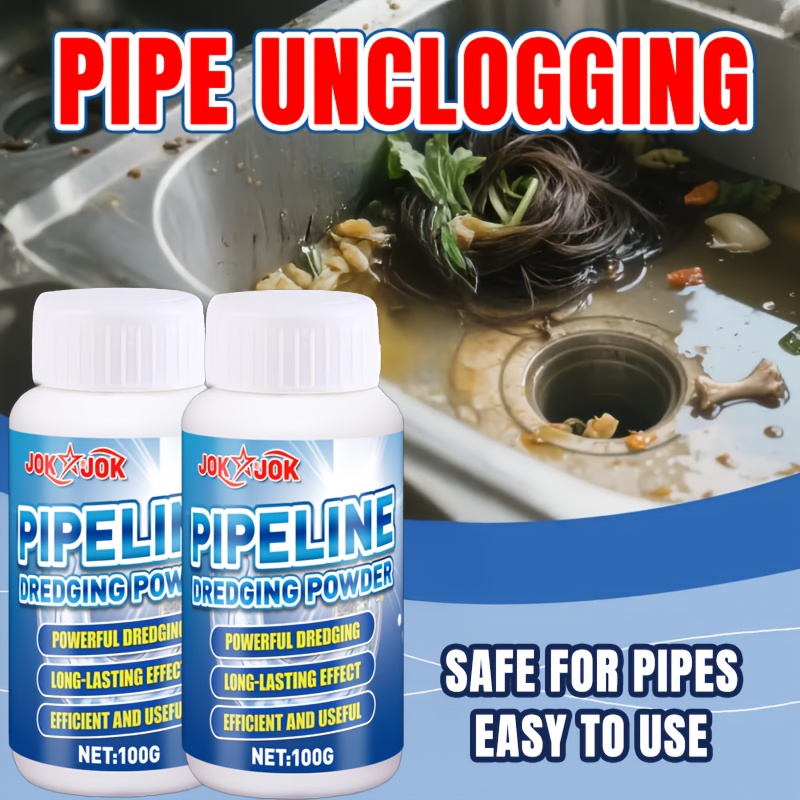 Powerful Drain Cleaner Powder, - Home Bathroom Cleaning recension och pris