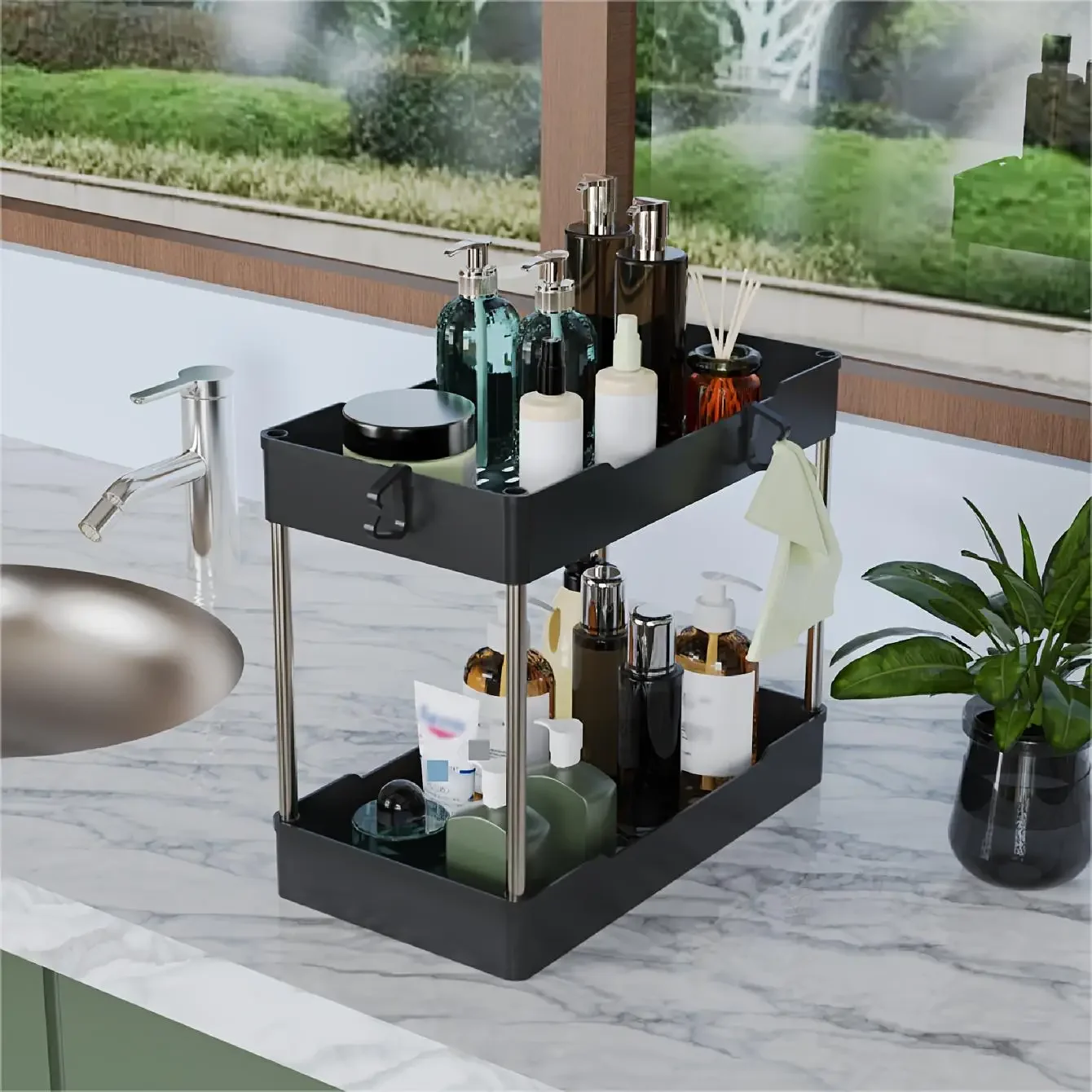 3Pcs/Set Under Sink Organizer  - Home Bathroom Cleaning recension och pris