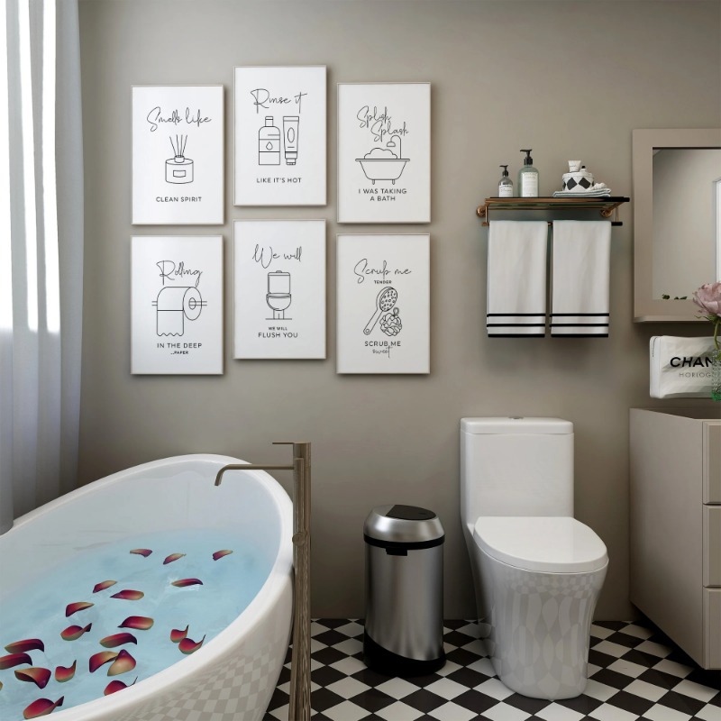Funny Music Lover Bathroom Hum - Home Bathroom Quotes recension och pris