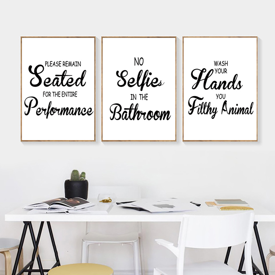 Creative Bathroom Jokes Quote  - Home Bathroom Quotes recension och pris