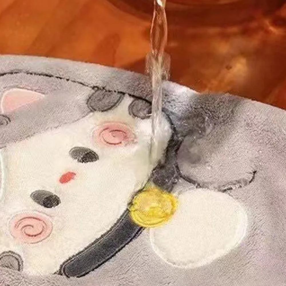Cute Cat Hand Towel Quick Dryi - Home Bathroom Cleaning recension och pris