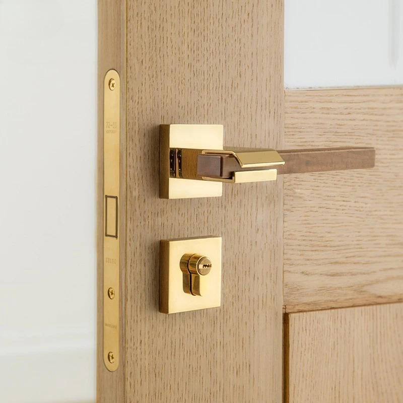 Walnut Door Handle Indoor Meta - Home Hardware Bathroom Accessories recension och pris