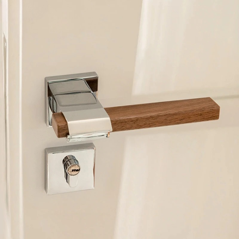 Walnut Door Handle Indoor Meta - Home Hardware Bathroom Accessories recension och pris