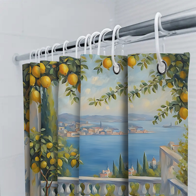 Mediterranean Lemon Garden Sho - Home Bathroom Ideas recension och pris