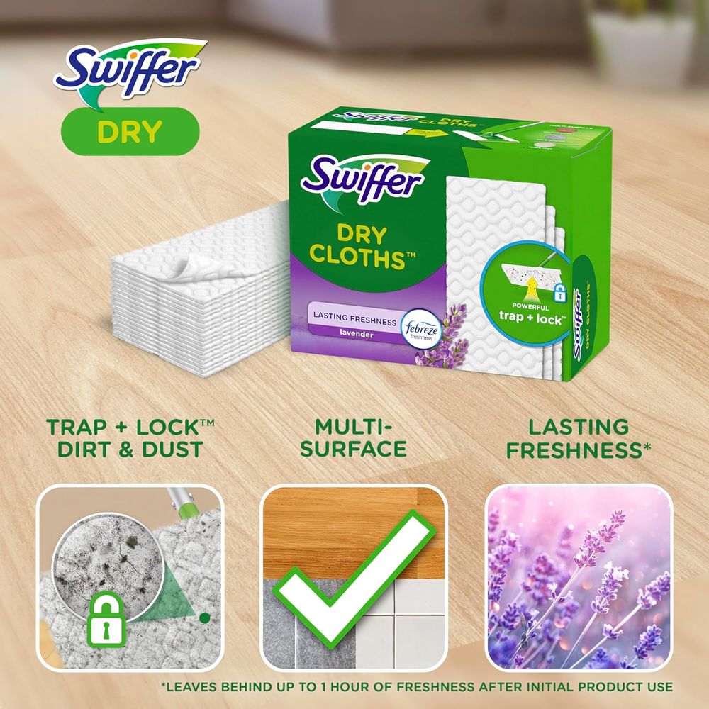 Sweep Mop Dry Pads Reill, Floo - Home Bathroom Cleaning recension och pris