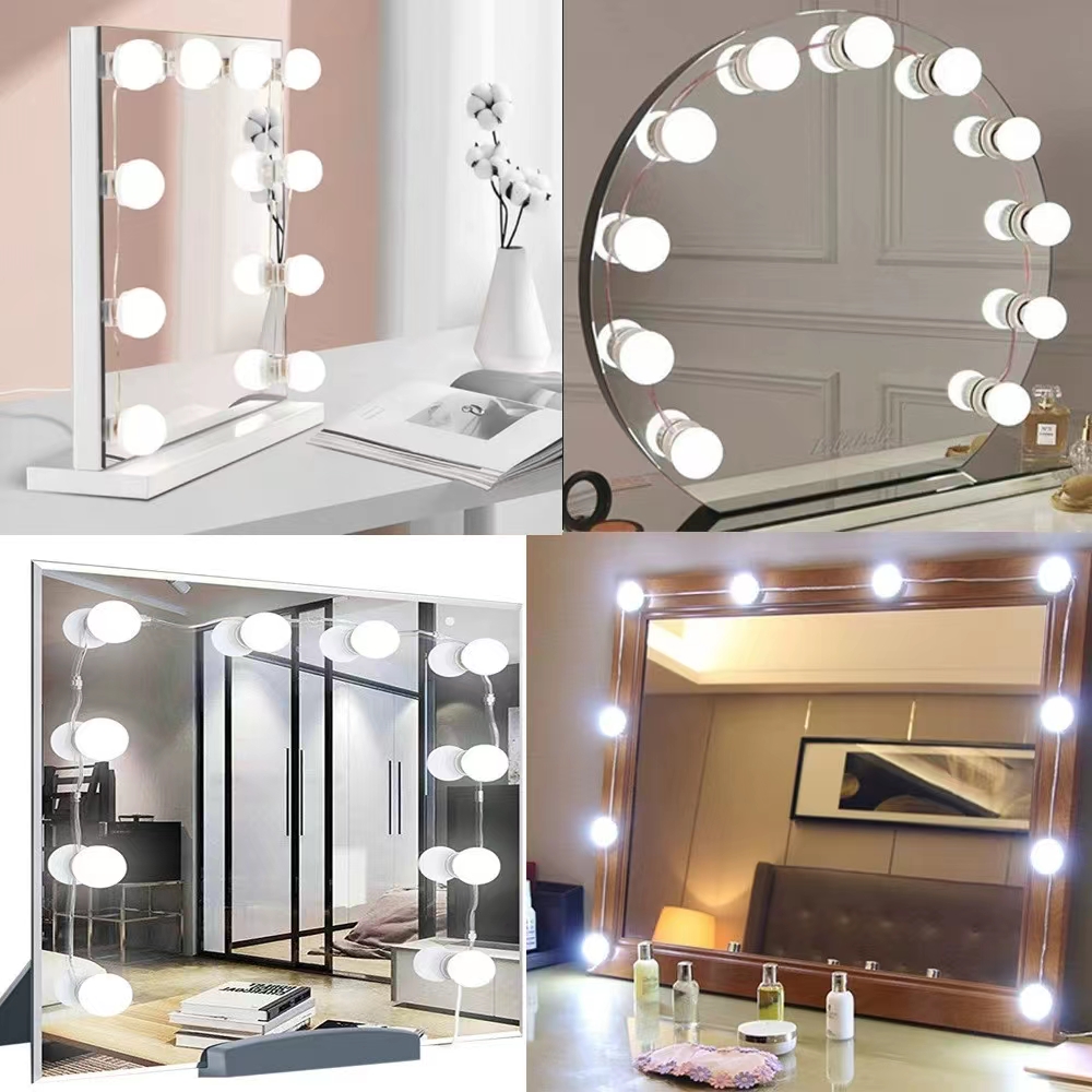 LED Light Paste Mirror Makeup  - Home Theater Bathroom recension och pris