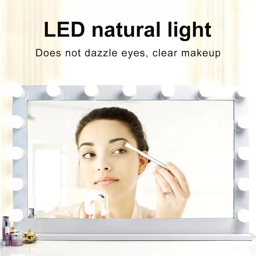 LED Light Paste Mirror Makeup  - Home Theater Bathroom recension och pris